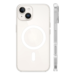 Wireless Charging Clear Case with IC Chip for iPhone 13 / 14 (Only Ground Shipping)