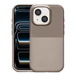 Dotted Texture Magnetic Phone Case (BROWN) for iPhone 13 / 14 (Only Ground Shipping)