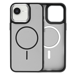 Dual Layer MagSafe Armor Case (BLACK) for iPhone 13 / 14 / 16e / 17e (Only Ground Shipping)