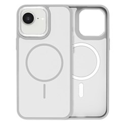Dual Layer MagSafe Armor Case (GRAY) for iPhone 13 / 14 / 16e / 17e (Only Ground Shipping)