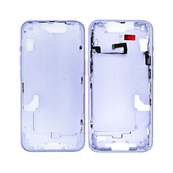 Stock up on the purple middle frame with small parts for iPhone 14 international version.