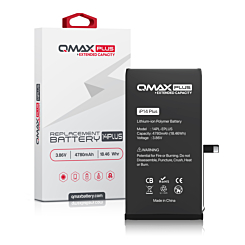 Purchase the QMAX Plus extended capacity replacement battery for the iPhone 14 Plus — 4780 mAh.
