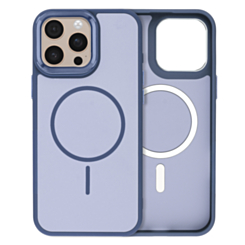 Dual Layer MagSafe Armor Case (NAVY BLUE) for iPhone 14 Pro Max (Only Ground Shipping)