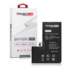 Shop the QMAX Plus Extended Capacity Replacement Battery for iPhone 14 Pro, 3400 mAH.
