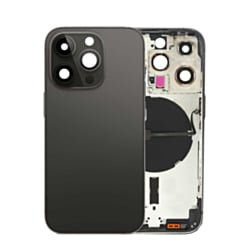 Back Housing Frame with Small Components Pre-Installed for iPhone 14 Pro (NO LOGO) (International) (