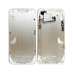 Shop the middle frame with small parts for the iPhone 14 Plus — in Starlight, International version.
