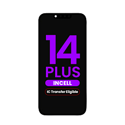 Purchase the LCD assembly for the iPhone 14 Plus — aftermarket Incell/QV7, IC transfer eligible.