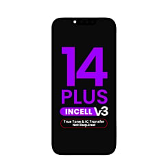 LCD Assembly for iPhone 14 Plus (True Tone Programming and IC Transfer NOT REQUIRED) (Aftermarket Incell / QV7 V3)