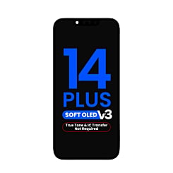 OLED Assembly for iPhone 14 Plus (True Tone Programming and IC Transfer NOT REQUIRED) (Aftermarket QV8 V3 / Soft)
