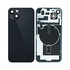 Grab the wholesale deals on the back glass with frame and MagSafe magnet for the iPhone 14 Plus — in Midnight, service pack.