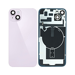 Buy the back glass with frame and MagSafe magnet for the iPhone 14 Plus — in Purple, service pack.