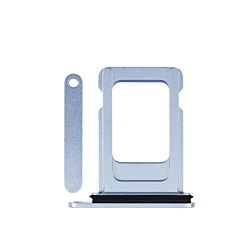 Buy the single SIM card tray for the iPhone 14 or 14 Plus — in Blue.