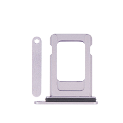 Shop the single SIM card tray for the iPhone 14 or 14 Plus — in Deep Purple.