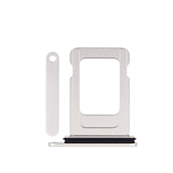Purchase the single SIM card tray for the iPhone 14 or 14 Plus — in Starlight.

