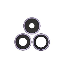 Shop the Back Camera Lens with Bracket and Bezel for iPhone 14 Pro and 14 Pro Max in Deep Purple, premium quality.
