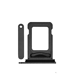 Purchase the Dual SIM Card Tray for iPhone 14 Pro and 14 Pro Max in Space Black.
