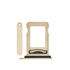 Grab the wholesale deals on the Dual SIM Card Tray for iPhone 14 Pro and 14 Pro Max in Gold.

