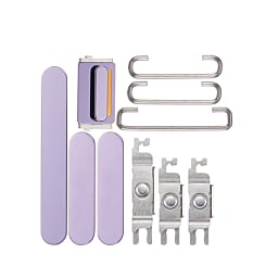 Buy the hard buttons for iPhone 14 Pro and 14 Pro Max in deep purple.
