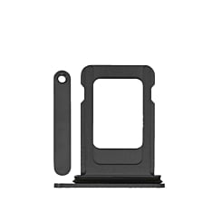 Order the Single Sim Card Tray for iPhone 14 Pro and 14 Pro Max in Space Black.
