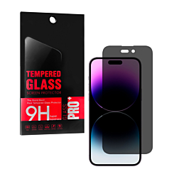 Grab the wholesale deals on the Privacy Tempered Glass for iPhone 14 Pro Max, 2.5D, 1 piece.
