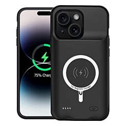 Slim Charging Case with Msafe Charging (7000 mAh) for iPhone 15 (Only Ground Shipping)