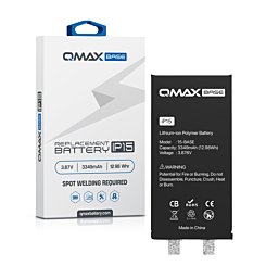Grab the wholesale deals on the QMAX Base Replacement Battery for iPhone 15, spot weld required.
