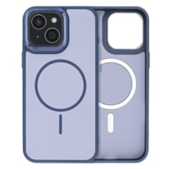Dual Layer MagSafe Armor Case (NAVY BLUE) for iPhone 15 (Only Ground Shipping)