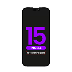 Shop the LCD assembly for iPhone 15, Aftermarket Incell QV7, IC transfer eligible.
