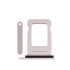 Stock up on the Single Sim Card Tray for iPhone 15 and 15 Plus in Pink.
