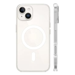 Wireless Charging Clear Case with IC Chip for iPhone 14 Plus / 15 Plus (Only Ground Shipping)