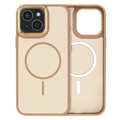 Dual Layer MagSafe Armor Case (BROWN) for iPhone 14 Plus / 15 Plus (Only Ground Shipping)