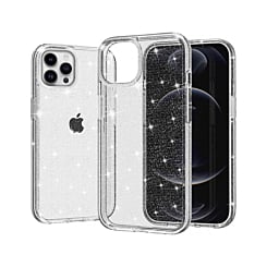 Ultra Glossy Protector Case - GLITTER CLEAR for iPhone 15 Pro (Only Ground Shipping)