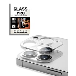 Buy the clear back camera tempered glass for iPhone 15 Pro and 15 Pro Max.