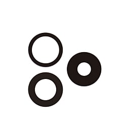 Stock up on the 3-piece aftermarket back camera lens set for iPhone 15 Pro.