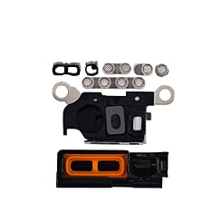 Purchase the Loudspeaker and Mic Mesh for iPhone 15 Pro in Black Titanium, Pack of 10.