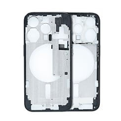 Shop the Middle Frame with Small Parts for iPhone 15 Pro Black Titanium US Version.