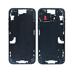 Purchase the black middle frame with small parts for iPhone 15 Plus — international version.