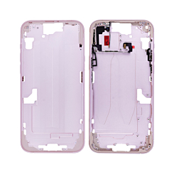 Purchase the pink middle frame with small parts for iPhone 15 Plus — international version.