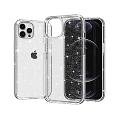 Ultra Glossy Protector Case - GLITTER CLEAR for iPhone 15 Pro Max (Only Ground Shipping)