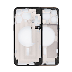 Middle Frame with Small Parts for iPhone 15 Pro Max (BLACK TITANIUM) (US Version) (OEM Pull A Grade)