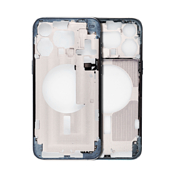 Middle Frame with Small Parts for iPhone 15 Pro Max (BLUE TITANIUM) (US Version) (OEM Pull B Grade)