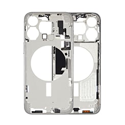 Middle Frame with Small Parts for iPhone 15 Pro Max (WHITE TITANIUM) (International Version)