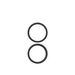 Purchase the Back Camera Bezel Ring for iPhone 16 and 16 Plus in Black, 2-piece set.