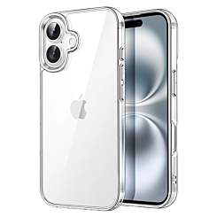 Ultra Glossy Protector Case - ALL CLEAR for iPhone 16 (Only Ground Shipping)
