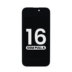 OLED Assembly with Light Sensor Flex Cable for iPhone 16 (OEM Pull A Grade)