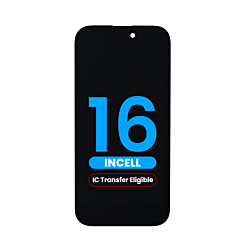 LCD Assembly for iPhone 16 (Aftermarket Incell / QV6) (IC Transfer Eligible)