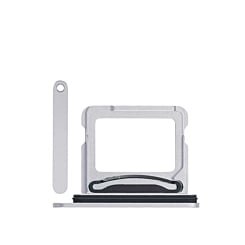 Shop the Single SIM Card Tray for iPhone 16 and 16 Plus in White.