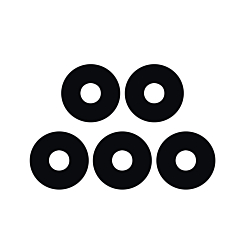 Back Camera Lens for iPhone 16e (5 Pack) (Aftermarket)