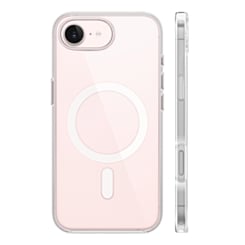 Wireless Charging Clear Case with IC Chip for iPhone 16E / 17E (Only Ground Shipping)