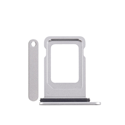 Single Sim Card Tray for iPhone 16e (WHITE)